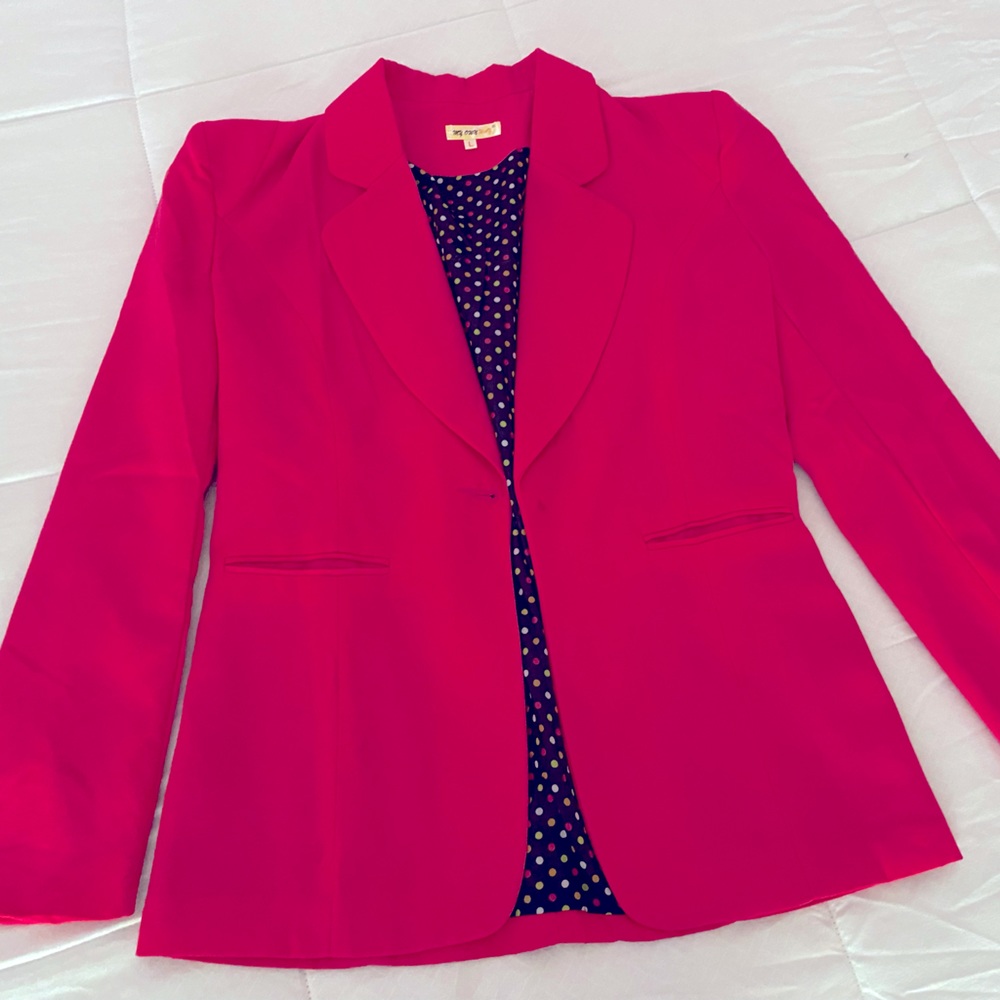 Hot Pink Blazer